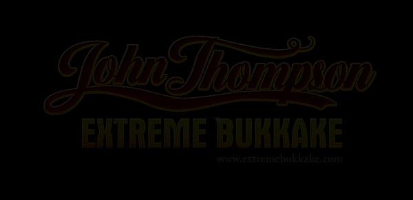 Ebony Babe Audry the Cum target - Extreme Bukkake